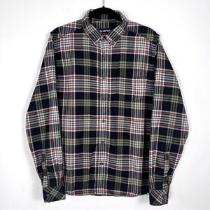 Kavu Flannel Long Sleeve Button Down, Size Medium